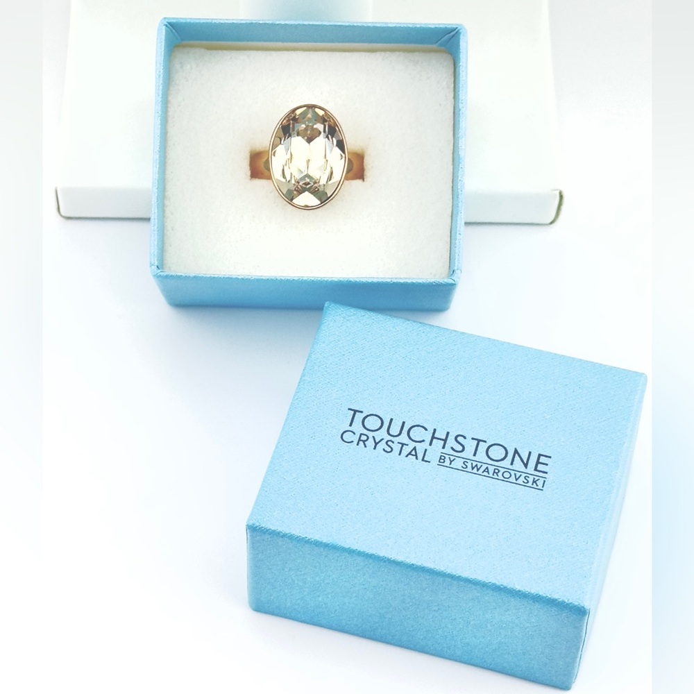Blushed Ring Touchstone Crystal By Swarovski - image 1